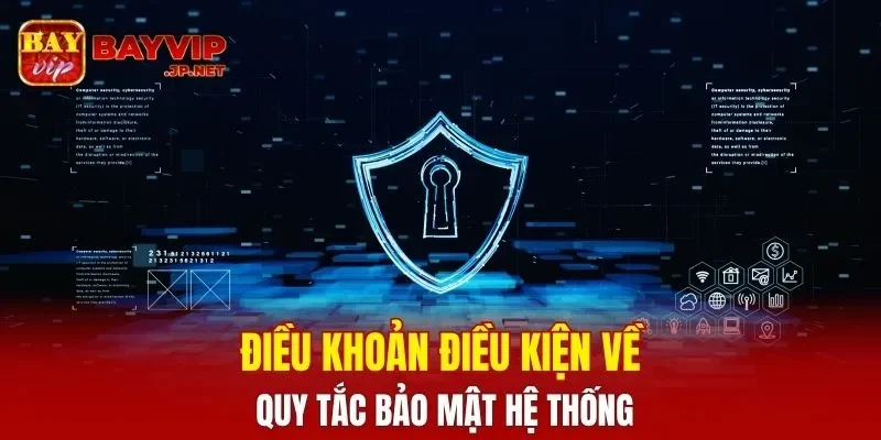Điều khoản điều kiện về quy tắc bảo mật hệ thống